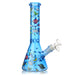 10" 5mm Milkyway Glass Beaker Bong - 4 Assorted Colours Glass Bong Super Supplys Inc Blue
