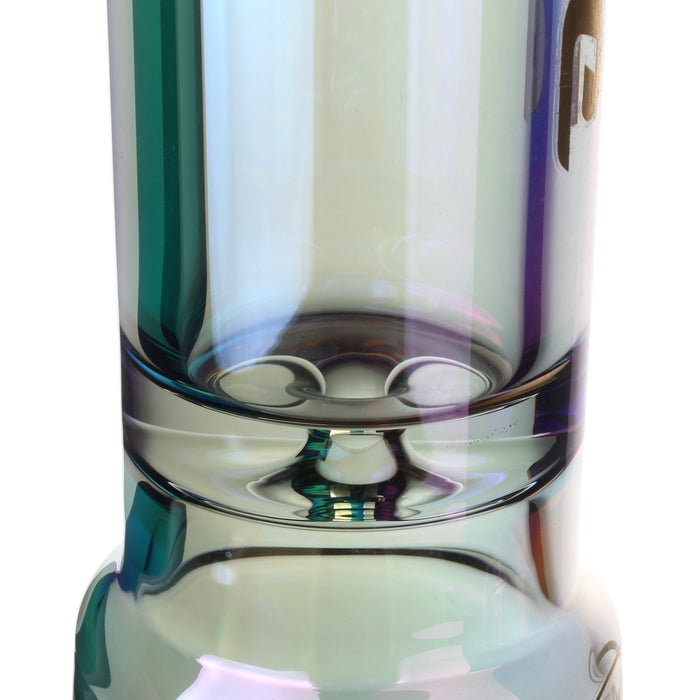 Fortune | Electroplated 14" 7mm New Beaker - 4 Assorted Colours Glass Bong Fortune