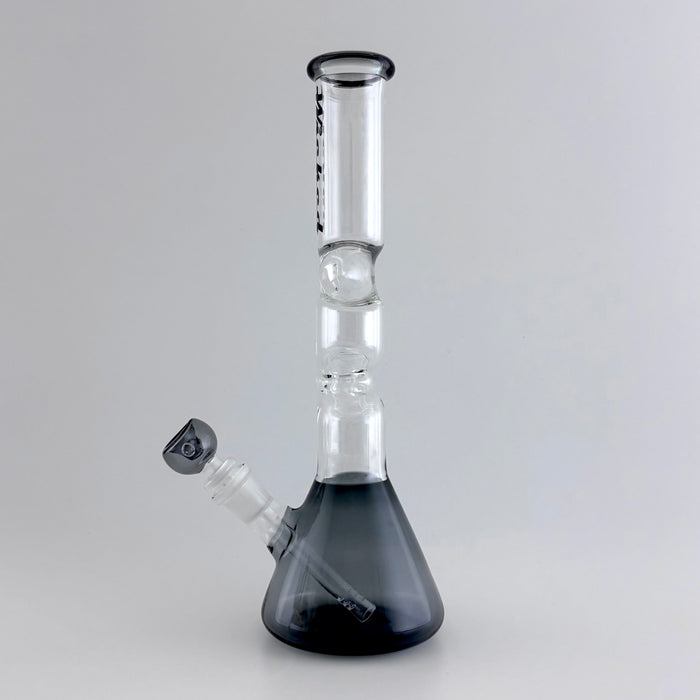 Wicked | Zig-Zag 12" 4mm 4 Colours Assorted Glass Beaker Bong Glass Bong Super Supplys Inc