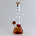 Wicked | Zig-Zag 12" 4mm 4 Colours Assorted Glass Beaker Bong Glass Bong Super Supplys Inc Brown