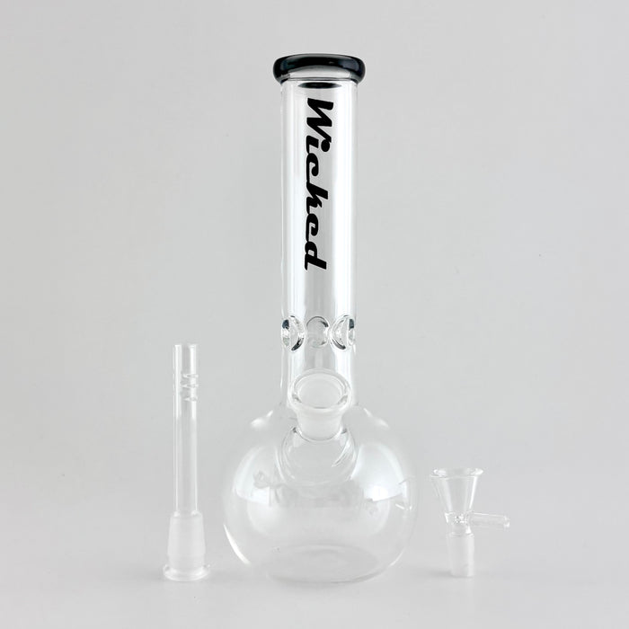 Wicked | 10" Spherical Glass Bong Glass Bong Super Supplys Inc