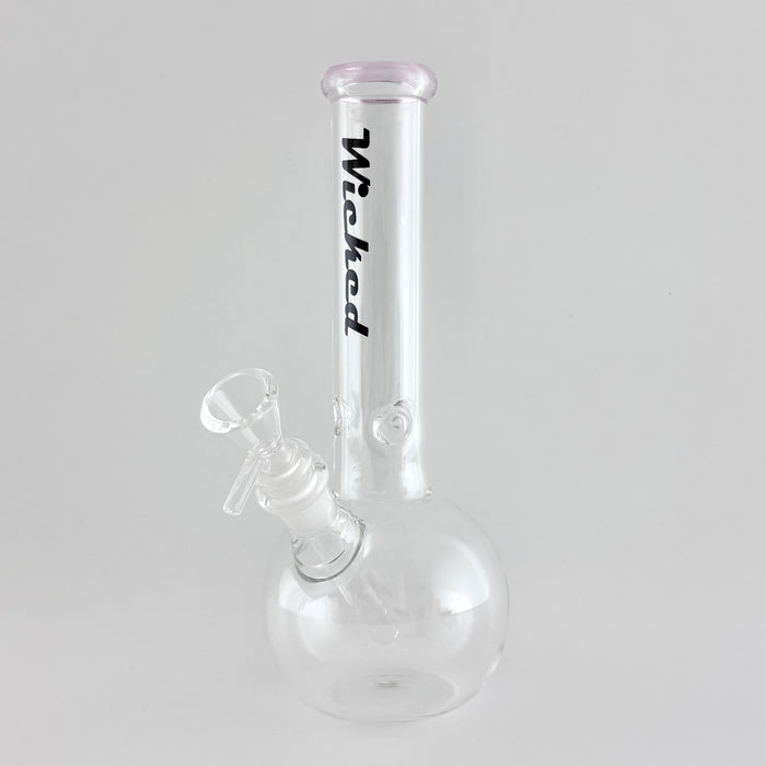Wicked | 10" Spherical Glass Bong Glass Bong Super Supplys Inc Pink
