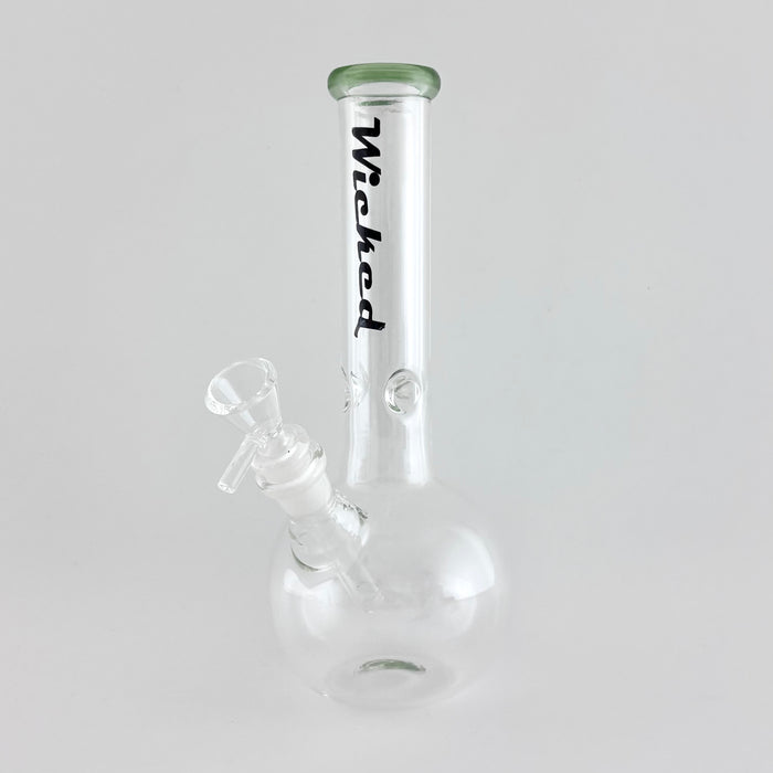Wicked | 10" Spherical Glass Bong Glass Bong Super Supplys Inc Green