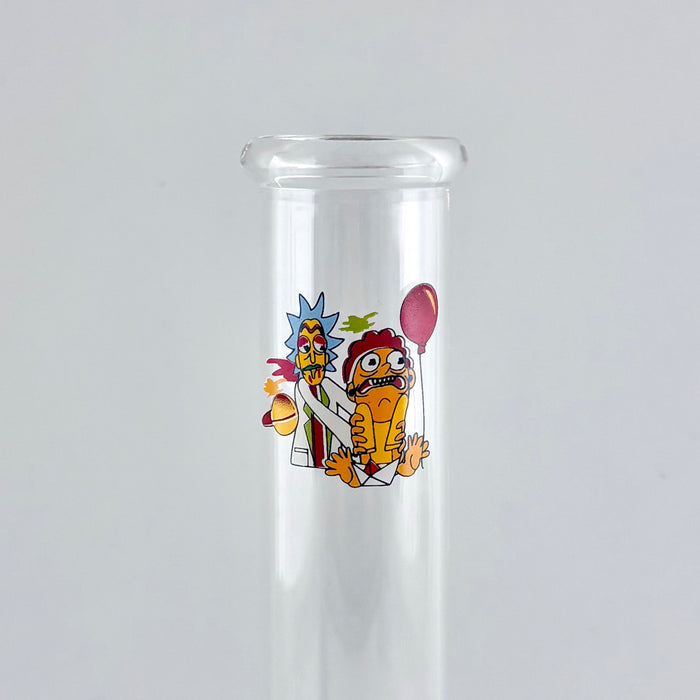 10" Cartoon Glass Beaker Bong Glass Bong Super Supplys Inc