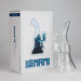 Nami Glass | 9" Ripple Dab Rig – Premium Borosilicate with Signature Inline Design Glass Bong Small Biz Distributors