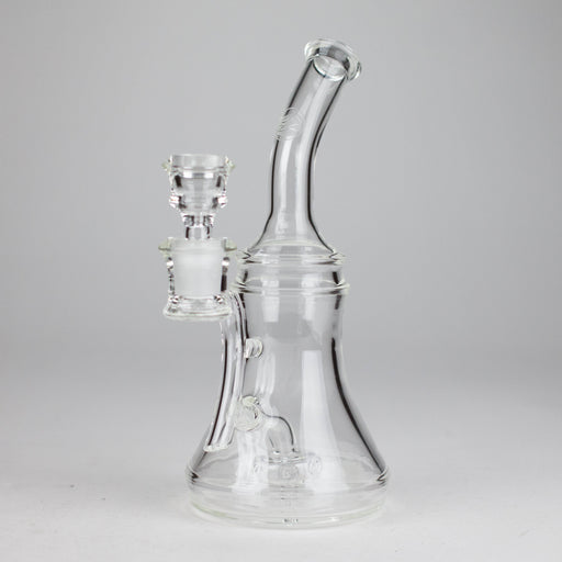 Nami Glass | 9" Ripple Dab Rig – Premium Borosilicate with Signature Inline Design Glass Bong Small Biz Distributors