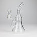Nami Glass | 9" Ripple Dab Rig – Premium Borosilicate with Signature Inline Design Glass Bong Small Biz Distributors
