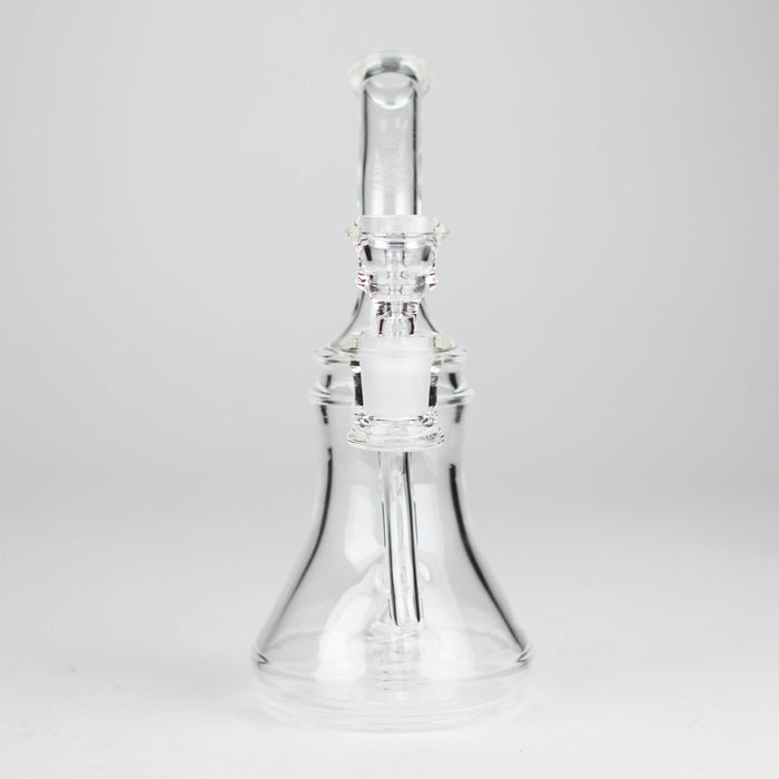 Nami Glass | 9" Ripple Dab Rig – Premium Borosilicate with Signature Inline Design Glass Bong Small Biz Distributors
