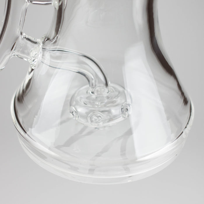 Nami Glass | 9" Ripple Dab Rig – Premium Borosilicate with Signature Inline Design Glass Bong Small Biz Distributors