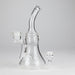 Nami Glass | 9" Ripple Dab Rig – Premium Borosilicate with Signature Inline Design Glass Bong Small Biz Distributors