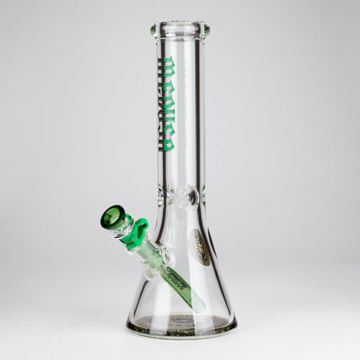 Medusa | 12" 9mm Beaker Bong – Extra Thick Bottom Glass Bong Small Biz Distributors Green