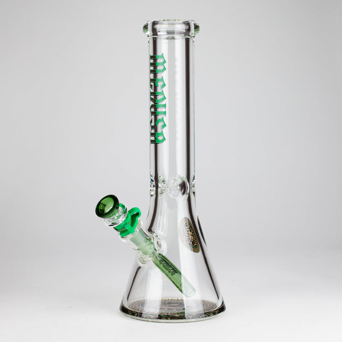 Medusa | 12" 9mm Beaker Bong – Extra Thick Bottom Glass Bong Small Biz Distributors Green