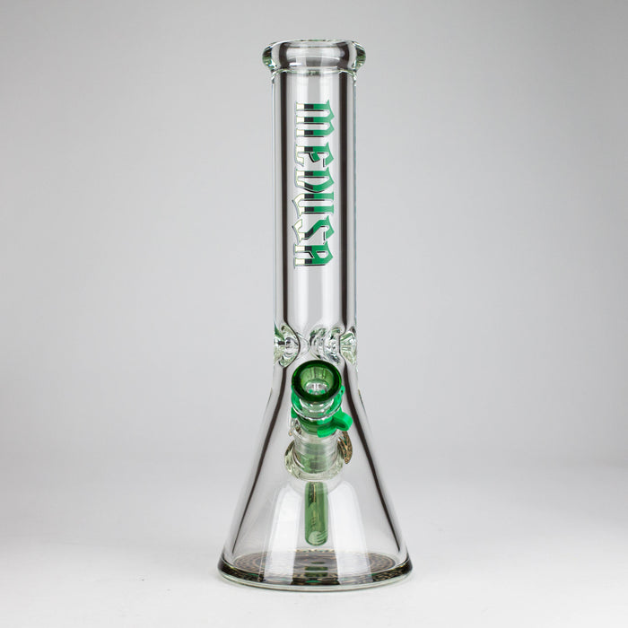 Medusa | 12" 9mm Beaker Bong – Extra Thick Bottom Glass Bong Small Biz Distributors