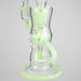 9" Fab Klein Recycler – Premium Glass Rig with Matrix Perc for Superior Filtration Glass Bong Small Biz Distributors