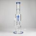 16" Glass Bong – 10-Arm Tree Perc with Matrix Perc for Maximum Filtration Glass Bong Small Biz Distributors