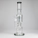 16" Glass Bong – 10-Arm Tree Perc with Matrix Perc for Maximum Filtration Glass Bong Small Biz Distributors Black