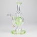 8" Ball Rig – Compact Dab Rig with Quartz Banger Glass Rig Small Biz Distributors Neon Green
