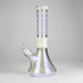 12.5" Hologram Beaker Glass Bong Glass Bong Small Biz Distributors