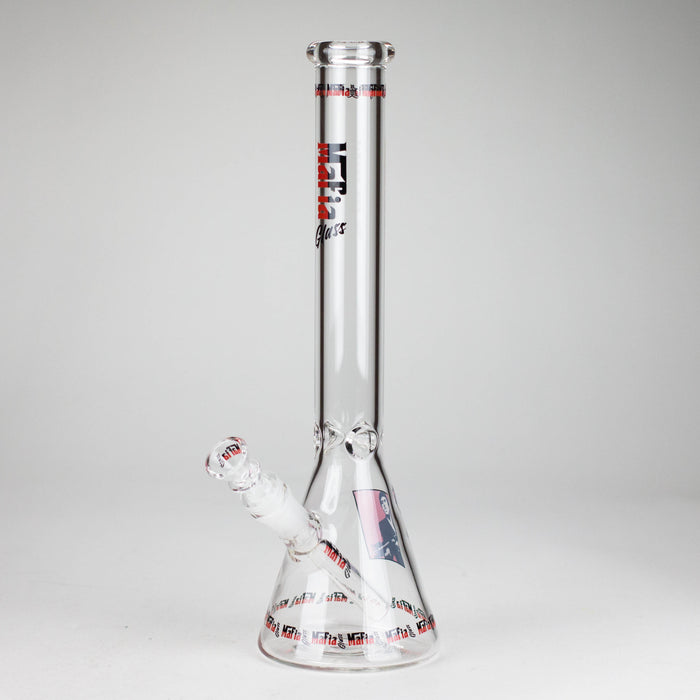 Mafia Glass | Character-Themed Beaker Bongs – Mafia Glass Collection Glass Bong Small Biz Distributors Red