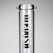 Medusa | 17" 7mm Double Tree Perc Glass Bong with Splash Guard Glass Bong Small Biz Distributors