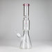 16" 7mm Colored Beaker Bong – Premium Thick Glass with Grid Perc Glass Bong Small Biz Distributors