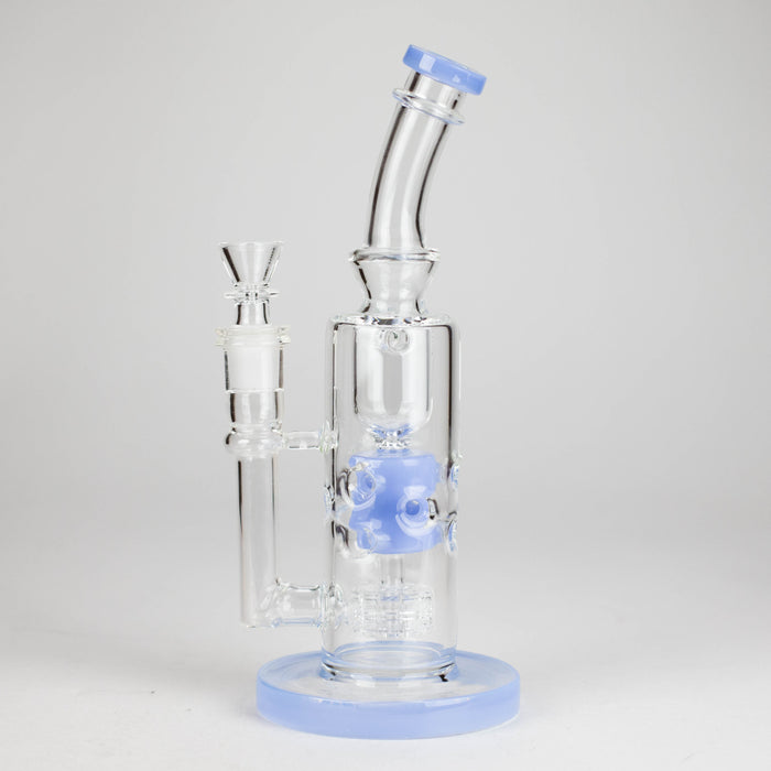 9.5" Incycler – Matrix Perc Glass Dab Rig for Smooth, Clean Hits Glass Bong Small Biz Distributors