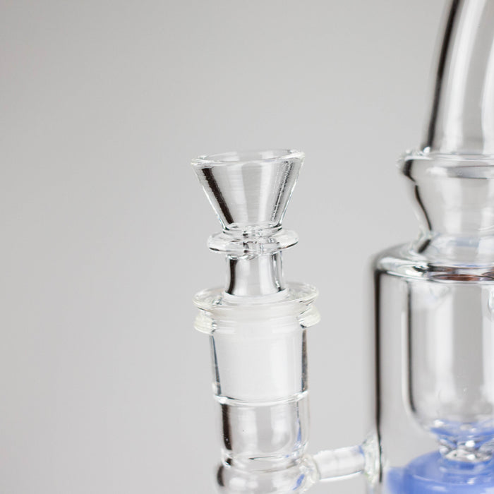 9.5" Incycler – Matrix Perc Glass Dab Rig for Smooth, Clean Hits Glass Bong Small Biz Distributors