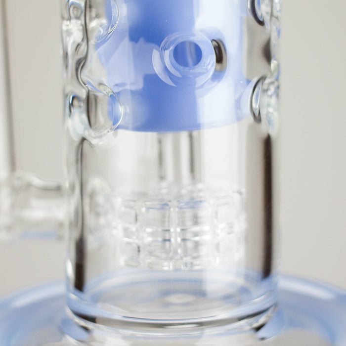 9.5" Incycler – Matrix Perc Glass Dab Rig for Smooth, Clean Hits Glass Bong Small Biz Distributors