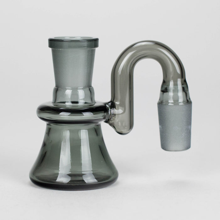 Medusa | 18mm Full Color Dry Ash Catcher – 90° Angle for Cleaner, Smoother Hits Ashcatcher · Percolator · Filter · Mouthpiece Small Biz Distributors Black