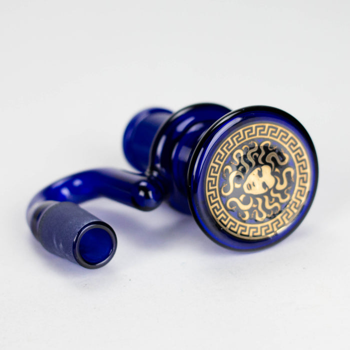 Medusa | 18mm Full Color Dry Ash Catcher – 90° Angle for Cleaner, Smoother Hits Ashcatcher · Percolator · Filter · Mouthpiece Small Biz Distributors