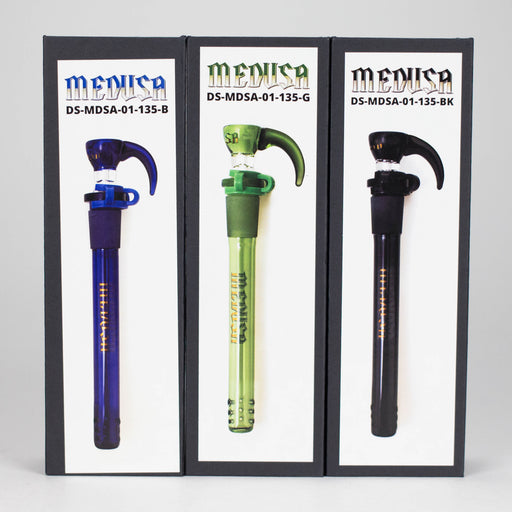 Medusa | Colored Downstem Style "01" – Includes Glass Bowl & Keck Clip Downstem · Bowlstem Small Biz Distributors