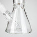 8" Clear Beaker Glass Bong – 4mm Thick Glass Bong HALLO GLASS