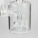5" Clear Tank Base Glass Bong – Disc Shower Diffuser Glass Bong HALLO GLASS