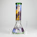 12" Sticker Glass Beaker Bong – 7mm Thick (Assorted) Glass Bong HALLO GLASS