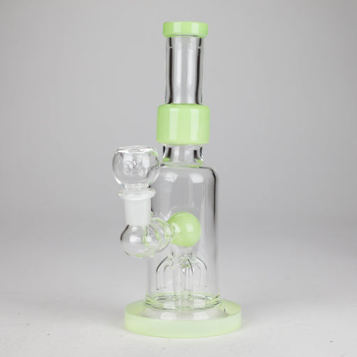 8" Tank Glass Bong – Octopus Shower Diffuser (Assorted) Glass Bong HALLO GLASS