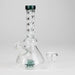 6" Conical Base Glass Bong – Shower Diffuser (Assorted) Glass Bong HALLO GLASS