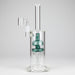 11" 2-in-1 Glass Dab Rig with Percolator [BH141] Glass Bong 777 Smoke