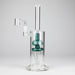 11" 2-in-1 Glass Dab Rig with Percolator [BH141] Glass Bong 777 Smoke