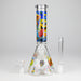 10" Glow-in-the-Dark Glass Bong with Cartoon Sponge Design Glass Bong 777 Smoke