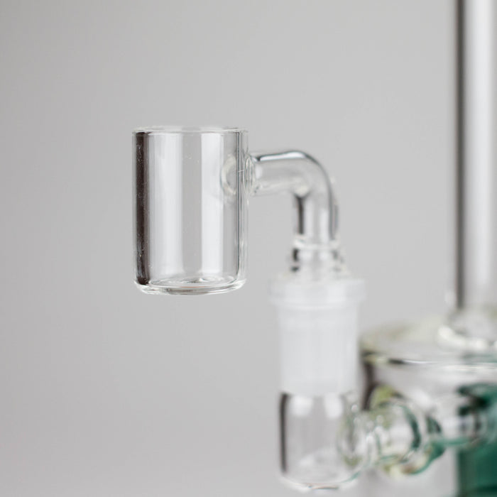 11" 2-in-1 Glass Dab Rig with Percolator [BH141] Glass Bong 777 Smoke