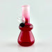 5" Mini Colour Water Pipe - 10 Assorted Colours Glass Bong Super Supplys Inc Burgundy