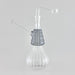 7“ Swirl Oil Burner Bubbler Glass Rig Super Supplys Inc Grey