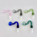 Glass Oil Burner Attachment - 5 Colors - 2CT Banger · Oil Burner Super Supplys Inc