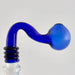 Glass Oil Burner Attachment - 5 Colors - 2CT Banger · Oil Burner Super Supplys Inc Blue