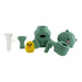 5" Silicone Dinosaur Water Pipe – Assorted Colors Resin · Silicone · Plastic Bong Super Supplys Inc