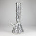 14" Glow-in-the-Dark Egyptian Design Beaker Bong – 7mm Thick Glass Bong Small Biz Distributors