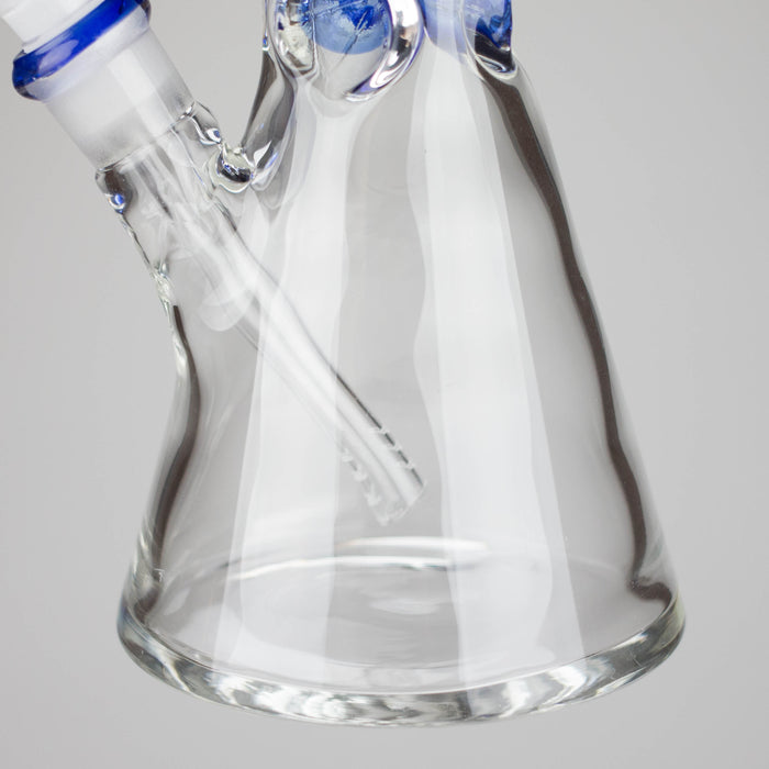 14" Thick: 7mm Heavy Base Beaker Glass Bong 5-Colors Glass Bong HALLO GLASS
