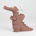 6" Crocodile water pipe Resin · Silicone · Plastic Bong JJ Distribution