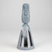 8" Resurrected stone statue water pipe Resin · Silicone · Plastic Bong JJ Distribution