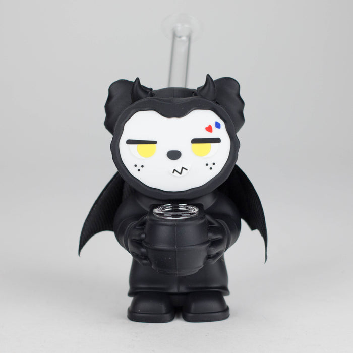 6" Devil water pipe Resin · Silicone · Plastic Bong JJ Distribution